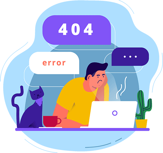 Error 404 : page not found