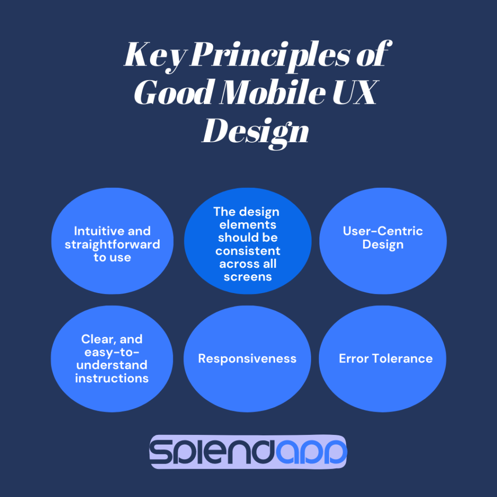 Key Principles of Good Mobile UX Design